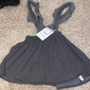 Gray jumper dress